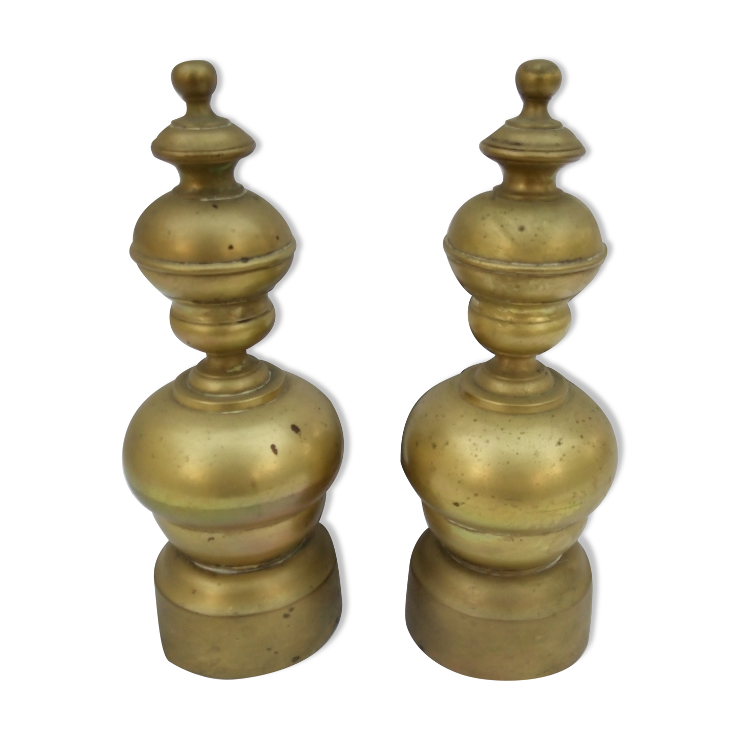 Pair of Louis Philippe period bronze channels