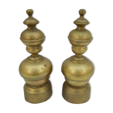 Pair of Louis Philippe period bronze channels