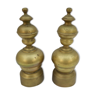 Pair of Louis Philippe period bronze channels