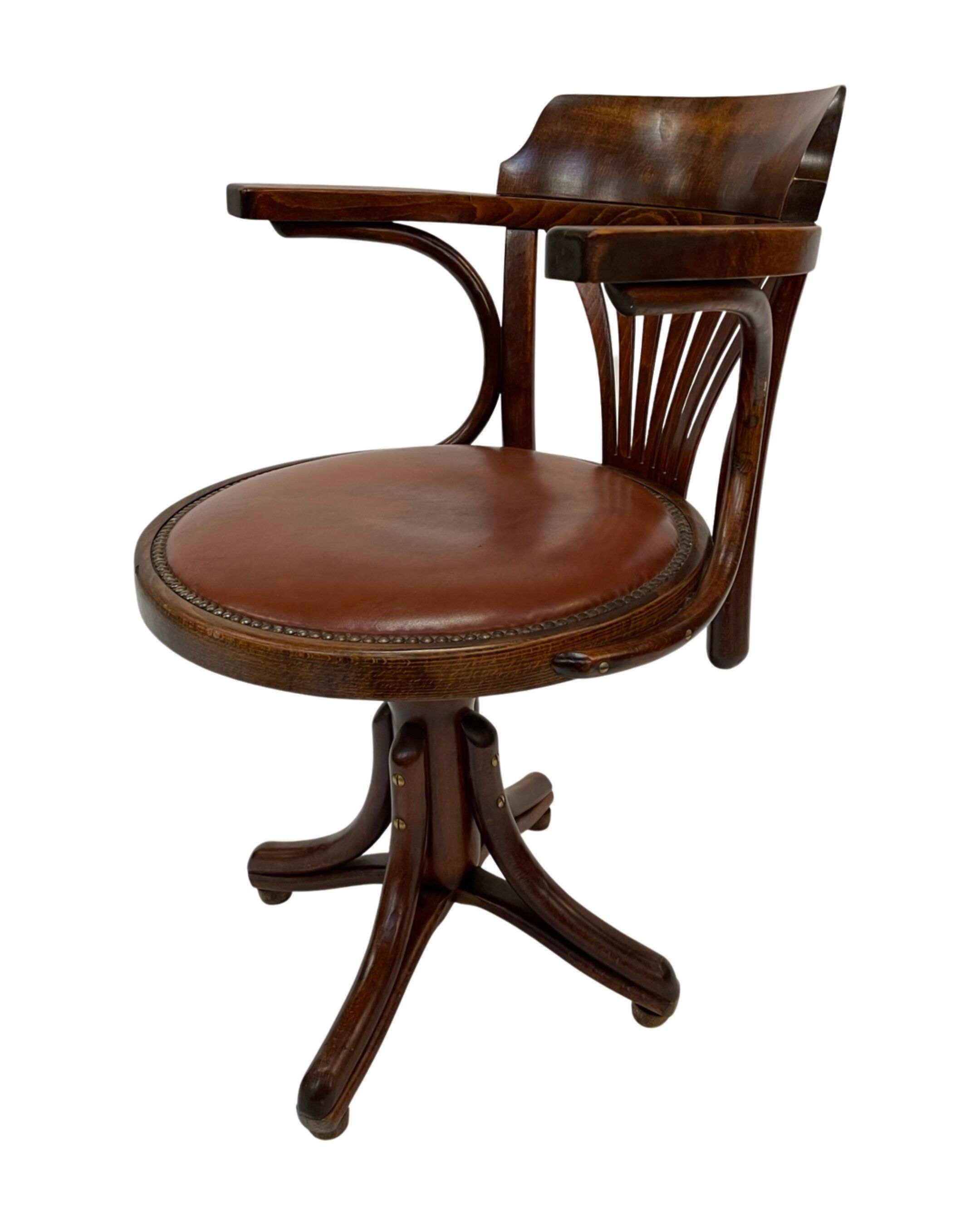 Desk chair Ligna Thonet 60's design