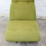 Vintage swivel armchair model "Bombay" by Guy Bernard for Meurop 1971