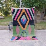 Tapis en laine pure fait main taille 150 x 250 cm