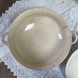 Salins blue iron earth soup tureen