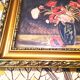 Peinture jack aquarelle nature morte france 1938 bouquet d'anémones