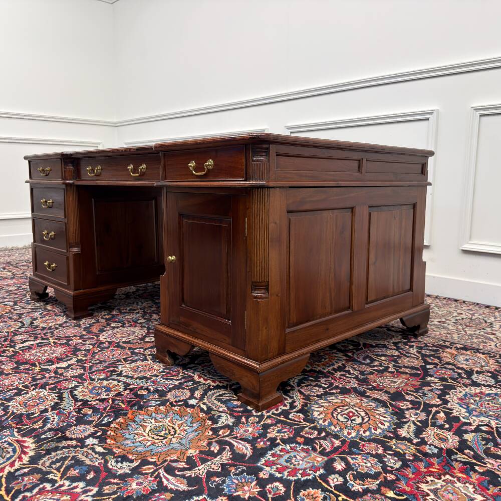 Classic English Double Desk