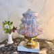 Fascinante  Lampe Art Déco en opaline multicolore