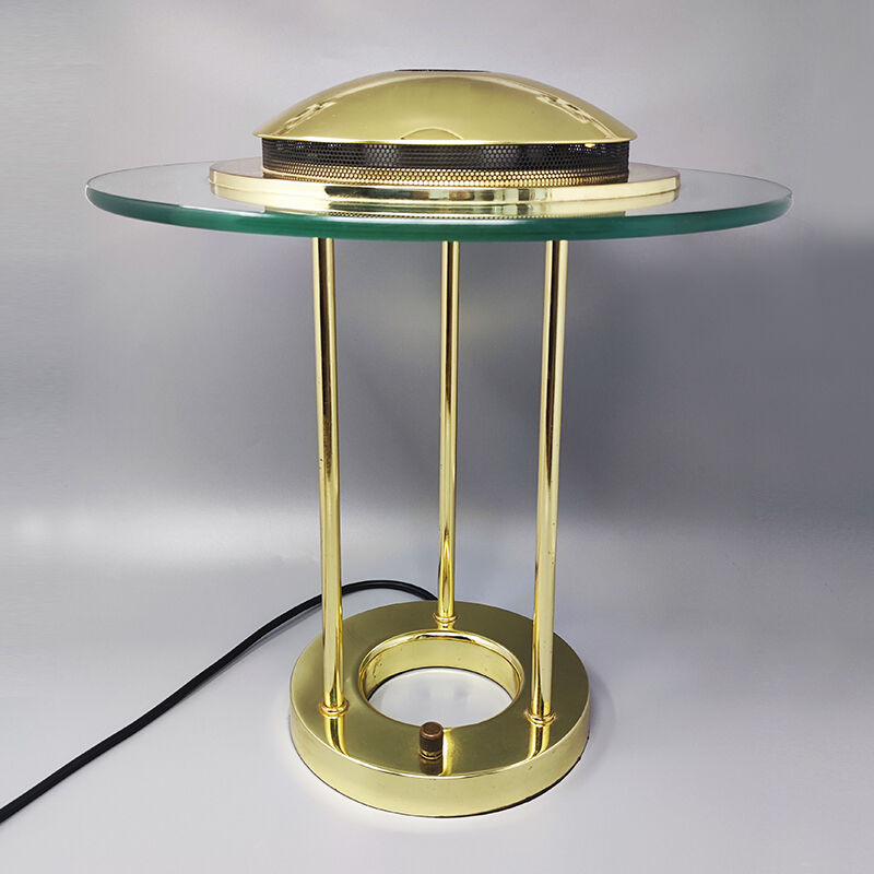 1980s Robert Sonneman "Saturn" Table Lamp for Gerorge Kovacs