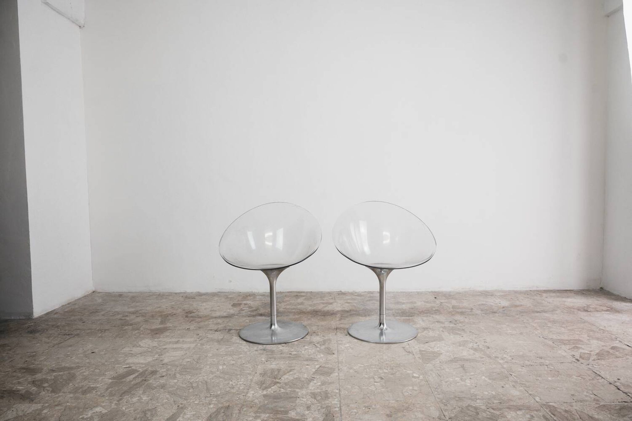 Pair of Eros Armchairs by Philippe Starck for Kartell 70