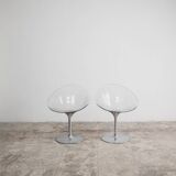Philippe Starck Kartell Eros Coppia Di Poltroncine Design Anni ‘70 Spa
