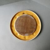 Mirror by François Lembo in enameled ceramic