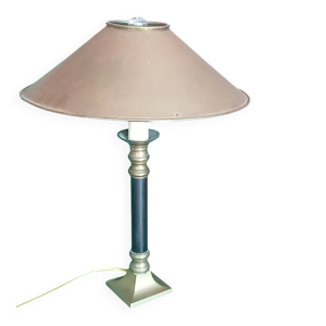 Ancienne lampe à poser - abat