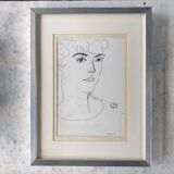 Drawing by Louis Latapie, circa 1960