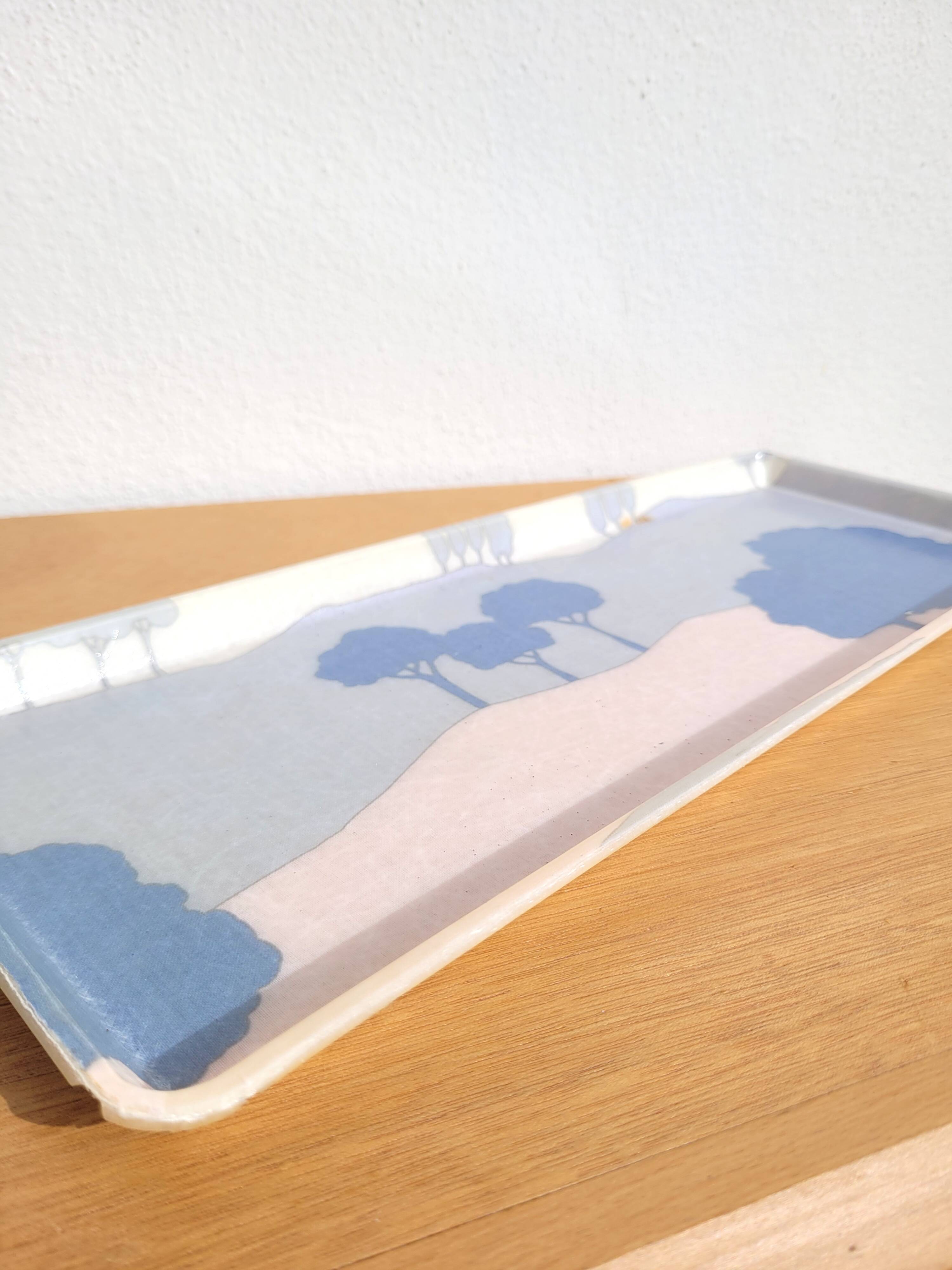 Alpac Pastel Fiberglass Tray 1980
