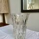 Molded glass vase