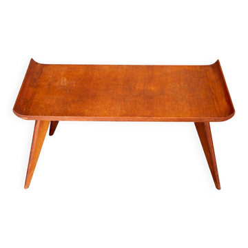 Oak coffee table by Manuel Barbero