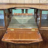 1950s English Walnut Bar