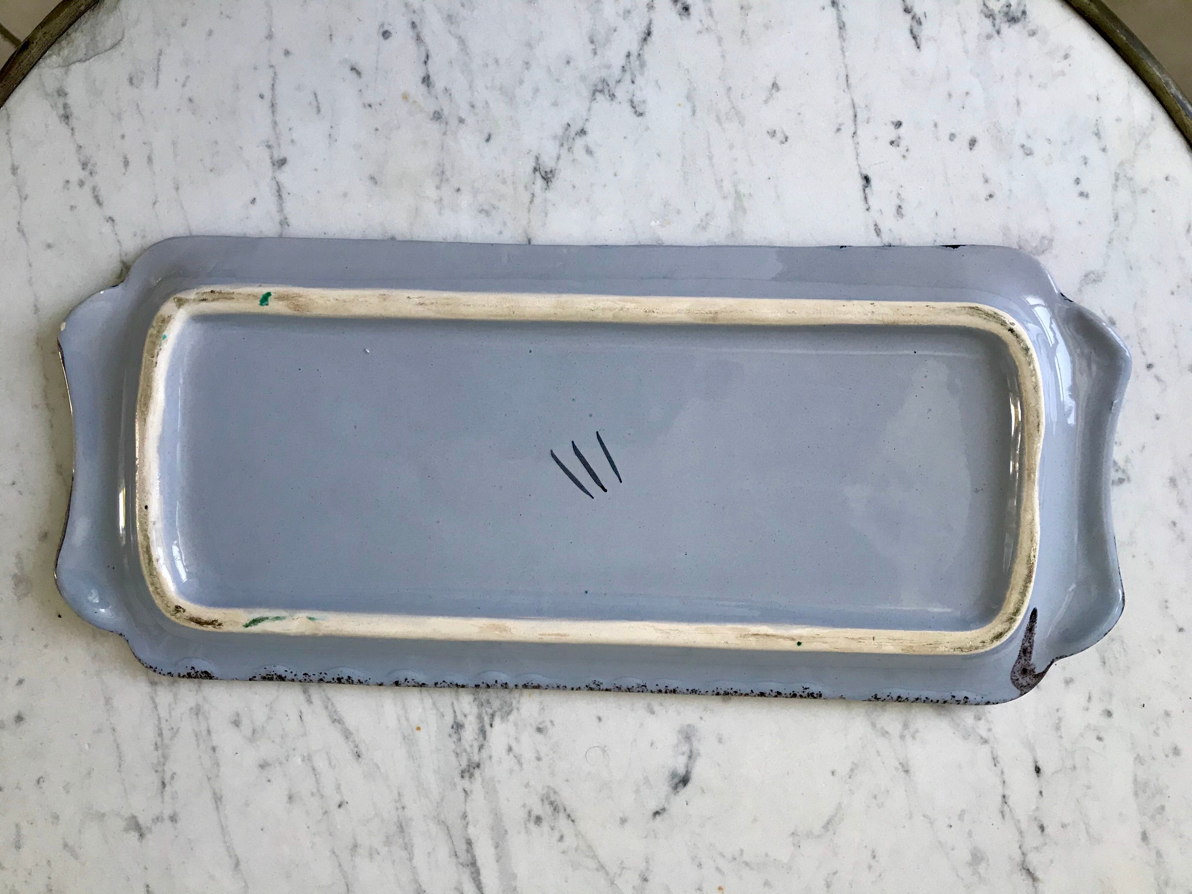 Ceramic cake dish fat lava 70s