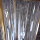 tailled crystal and brass hanging