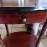 Small pedestal table or side table or telephone table
