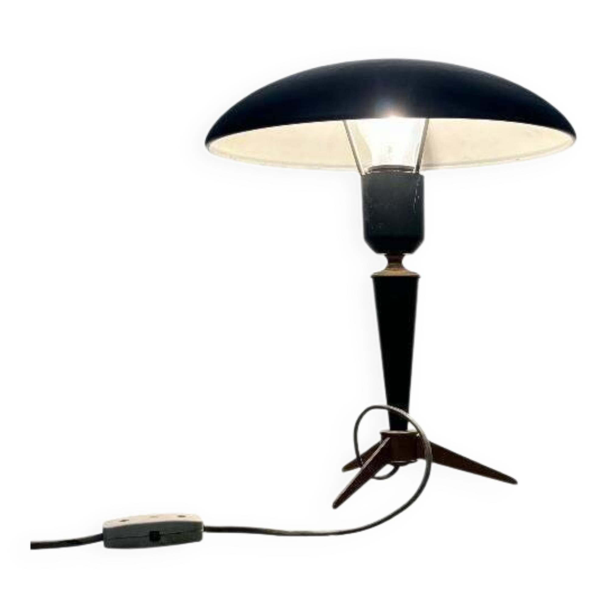 Vintage tripod desk lamp Bijou Louis Kalff