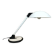 Large vintage table lamp in white metal