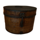 Metal hat box
