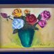 The Roses, oil on canvas