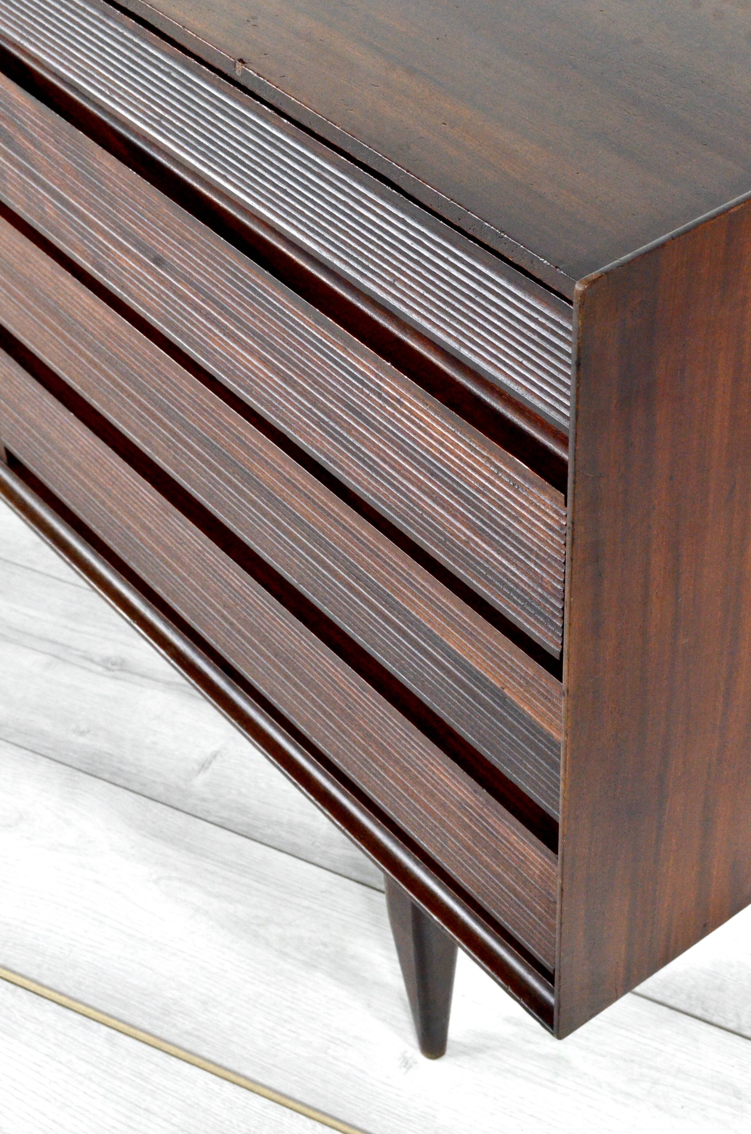 Midcentury Richard Hornby Heal's Sideboard / Long John In Stunning Afromosi