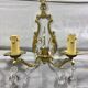 Pair of Wall Lamp Bronze And Crystal 2 Lights