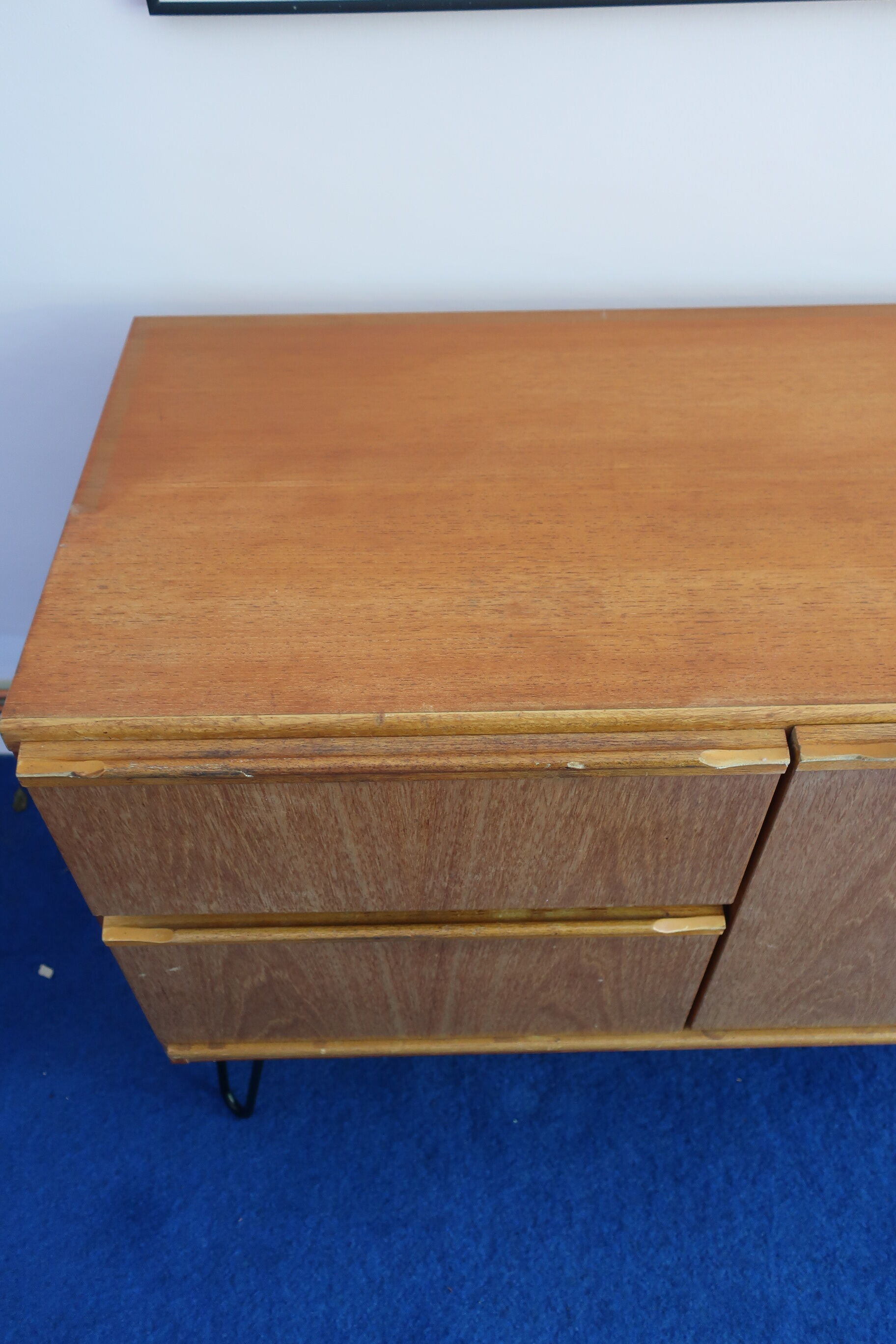 Teak sideboard from the 60s/70s pins