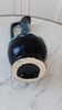 Fat Lava blue ceramic vase 60s