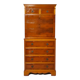 Antique Secretary Walnut Vintage Chest of Drawers