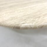 Travertine coffee table 1970s