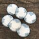 6 flat plates iron earth Narcisses StAmand