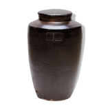 Japanese ceramic jar