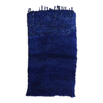 Indigo Berber rug - 167 x 100 cm