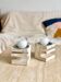 Pair of travertine candlesticks by Fratelli Mannelli, 1970