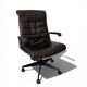 Richard Sapper Office Chair for Knoll - Vintage Black Leather