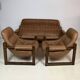 Sofa and armchairs by Percival Lafer, 1960s, set of 3