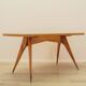 Oak desk, Italian design, 1970s, manufactured in Italy