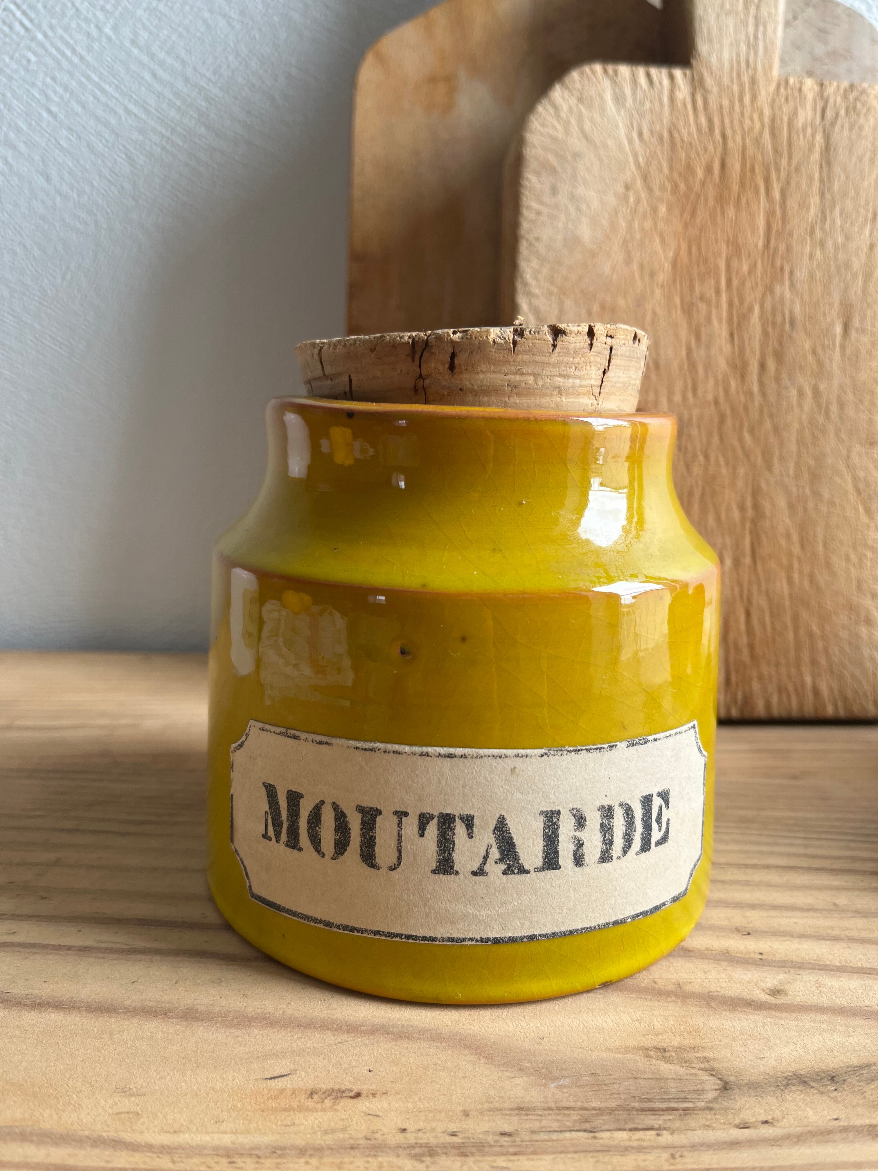 Mado Jolain mustard pot