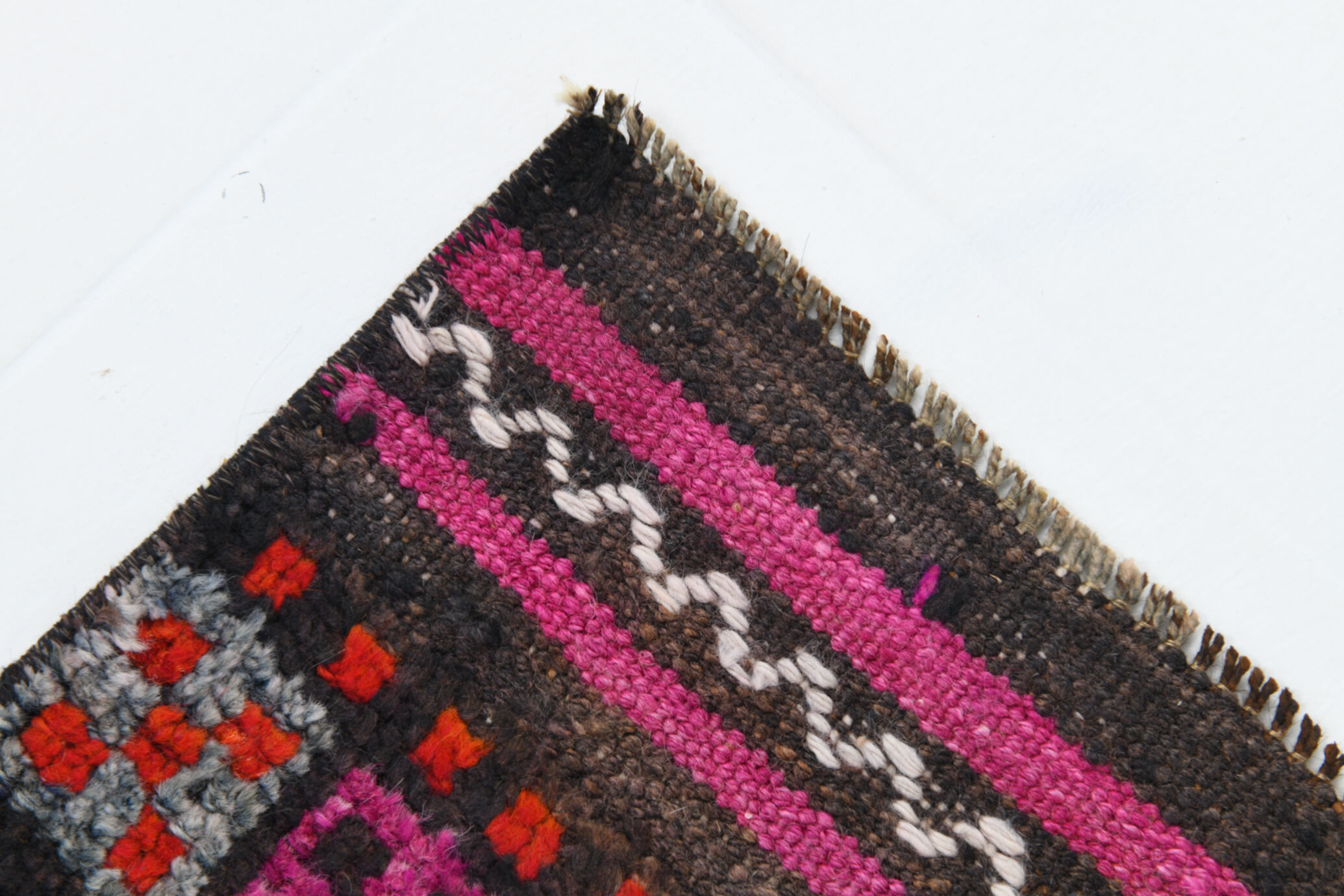 3x9 Vintage Antique Runner Rug, 76x283Cm