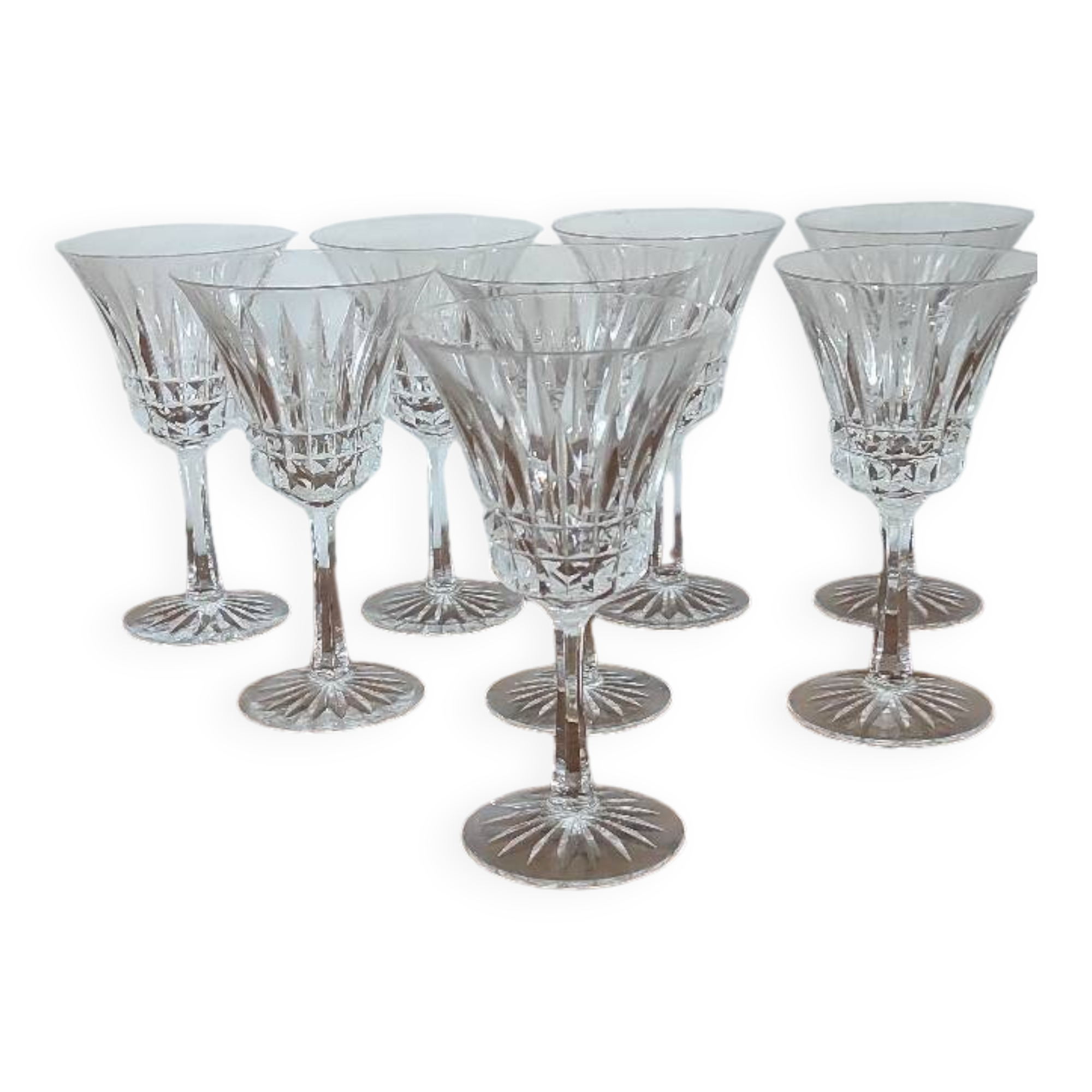 Villeroy and boch crystal wine glass set