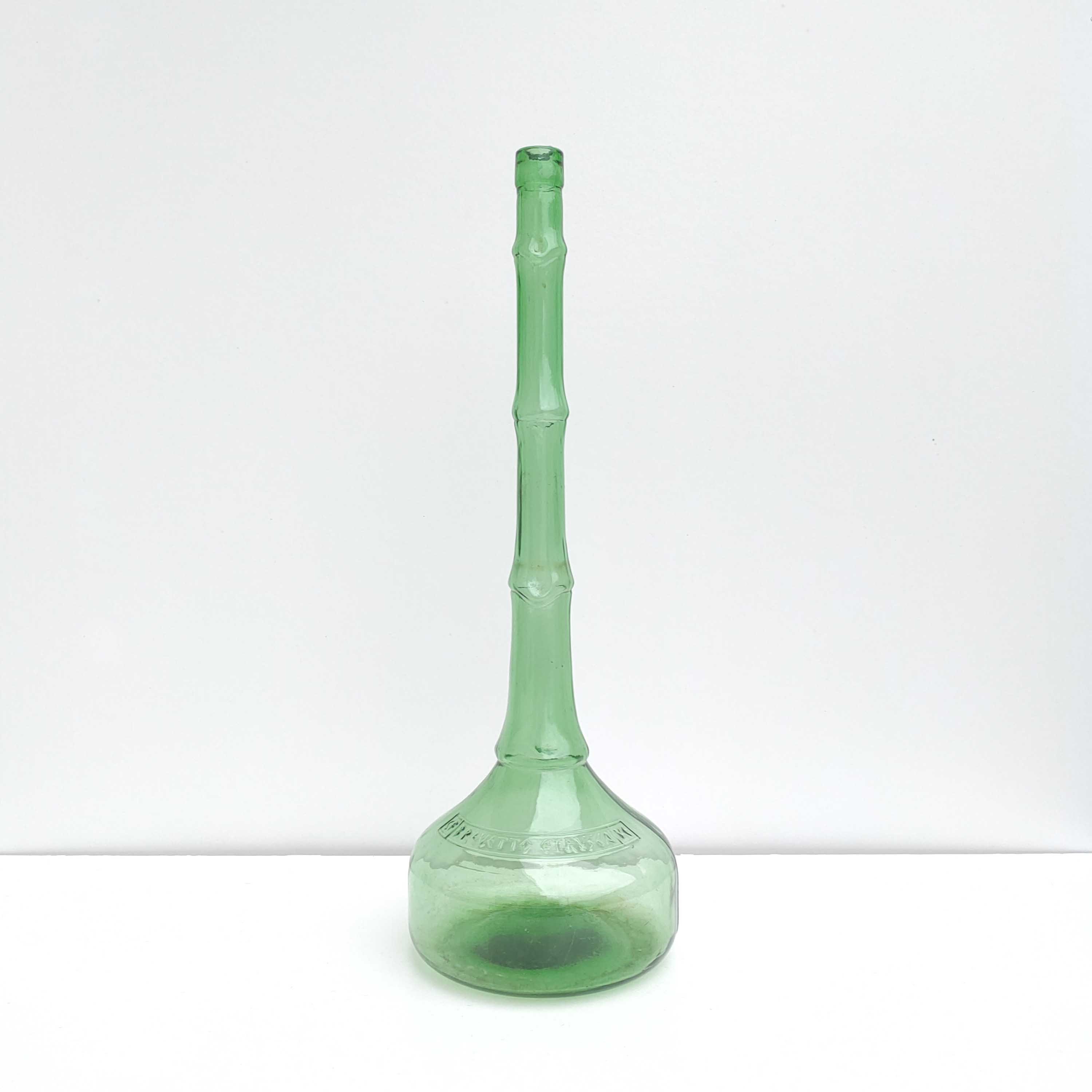 Bamboo glass vase