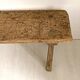 Banc rustique de ferme