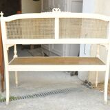 Louis xvi caned bench