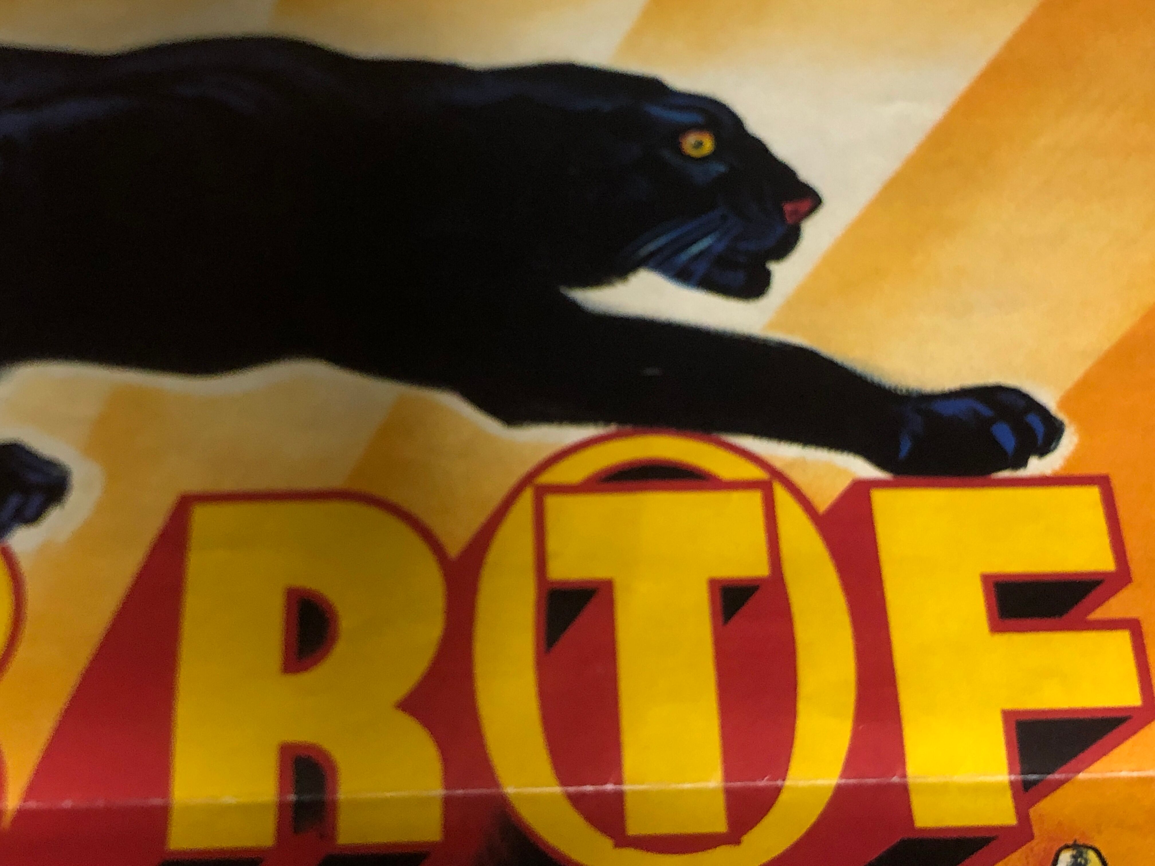 Small old poster cirque pinder ortf the track to the stars