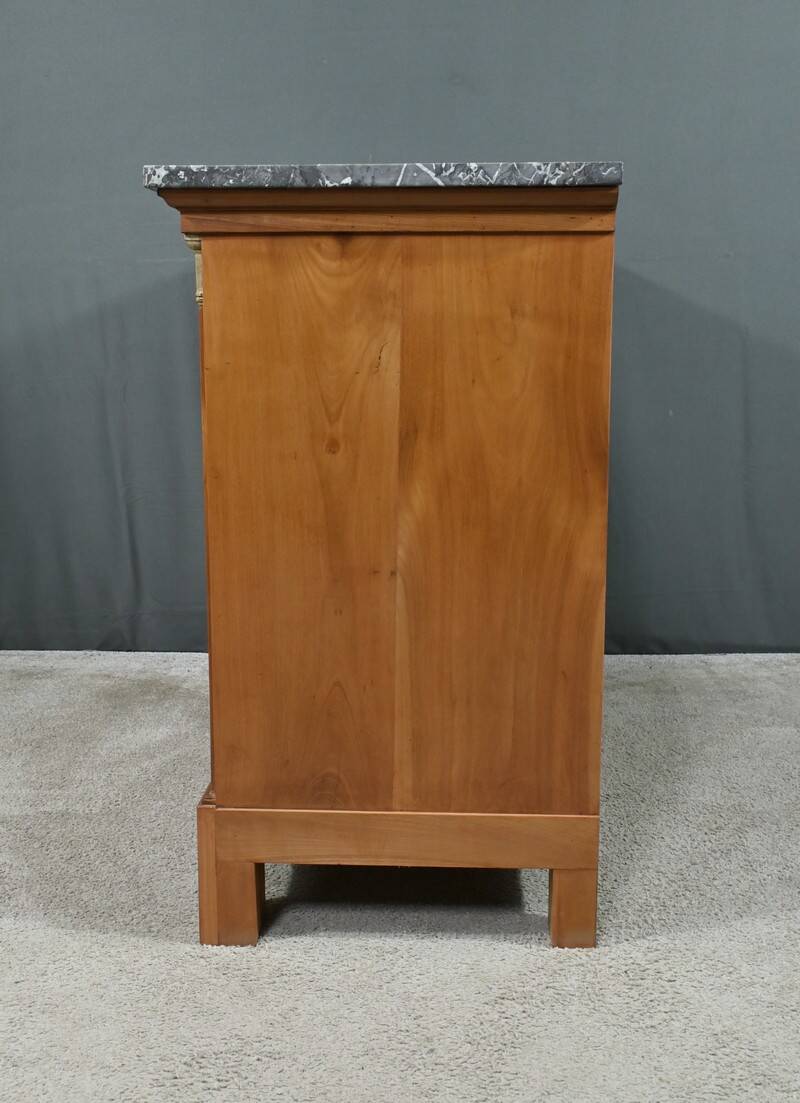 Small Cherrywood Chest of Drawers, Directoire Period – Early 19th Century