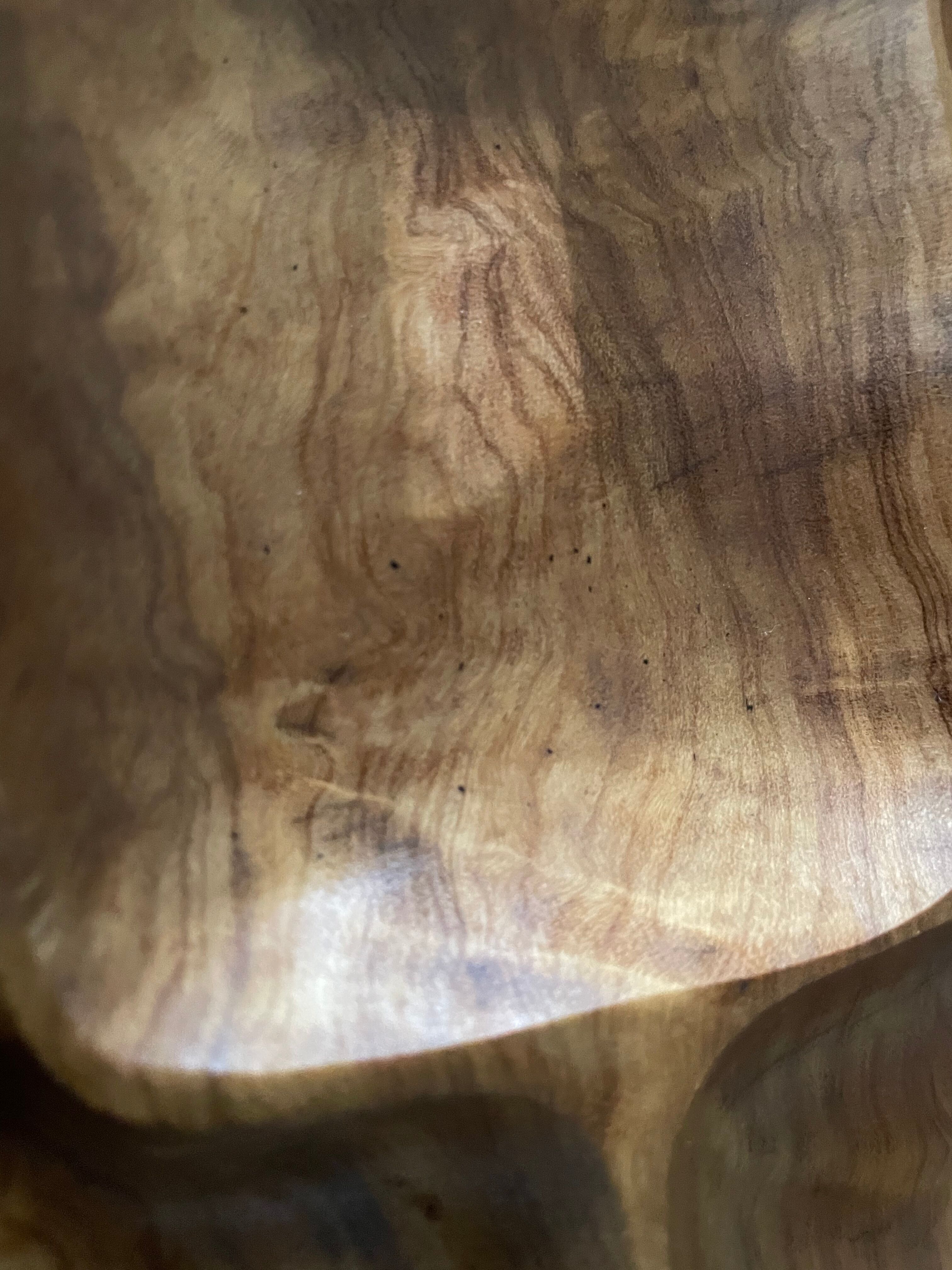 Wooden compartmentalized dish