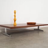 Walnut coffee table, Danish design, 1980s, made in Denmark
